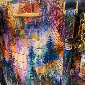 Brahmin Woodland Med Asher  & Ady Wallet